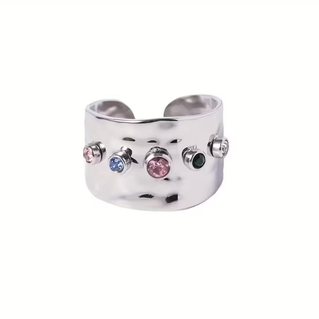 Vintage Gold Zirkonia-Ring