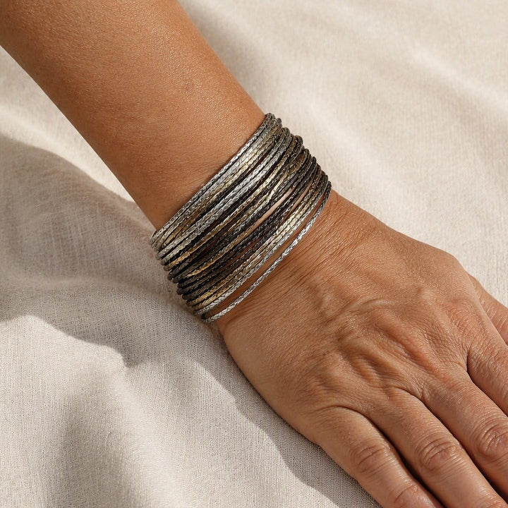 Elegantes Wickel-Statement-Armband