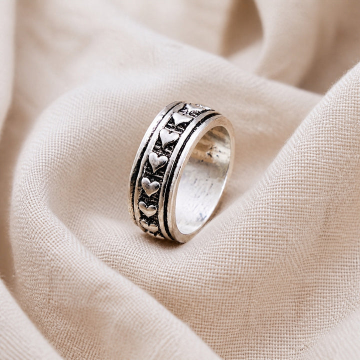 Vintage Boho Herz-Ring