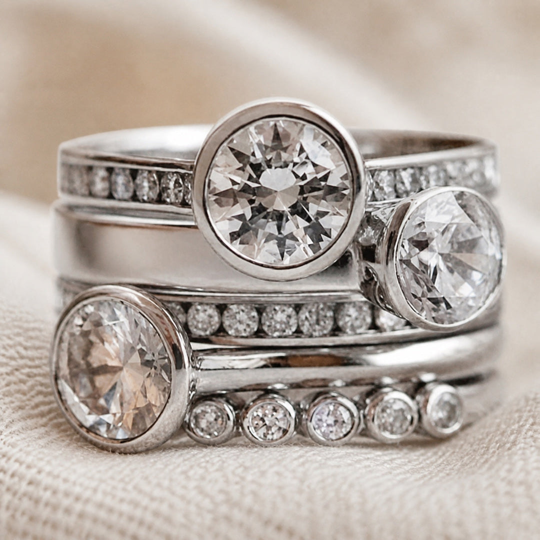 Retro Boho Zirkonia-Ring