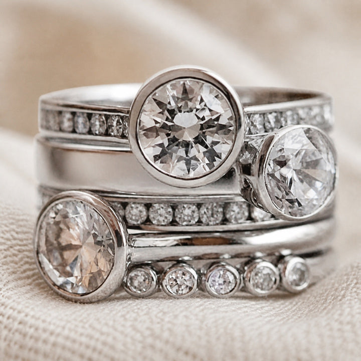 Retro Boho Zirkonia-Ring