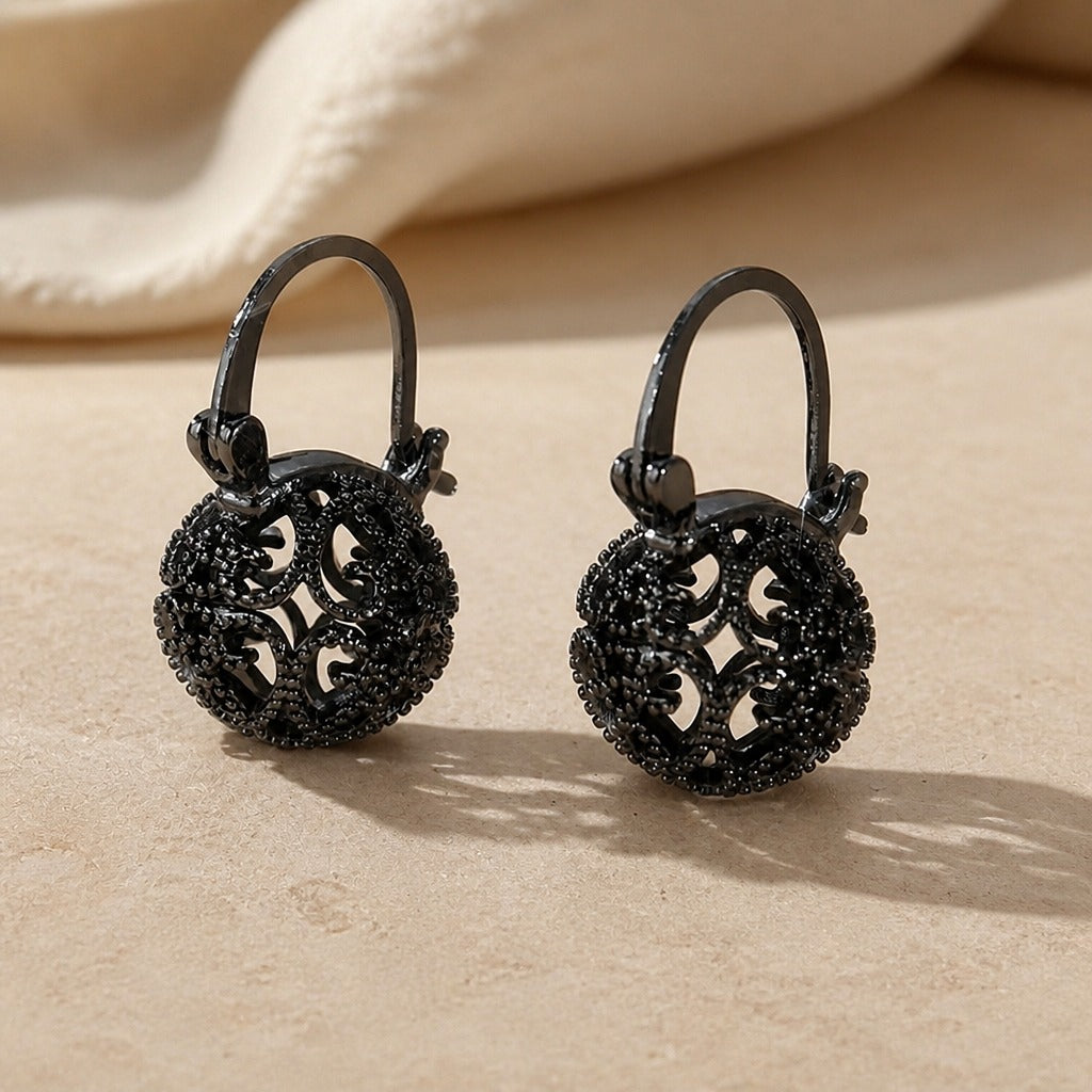 Statement Ring Herz Noir