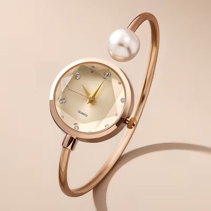 Premium Perlen-Armband-Uhr