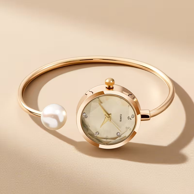 Premium Perlen-Armband-Uhr