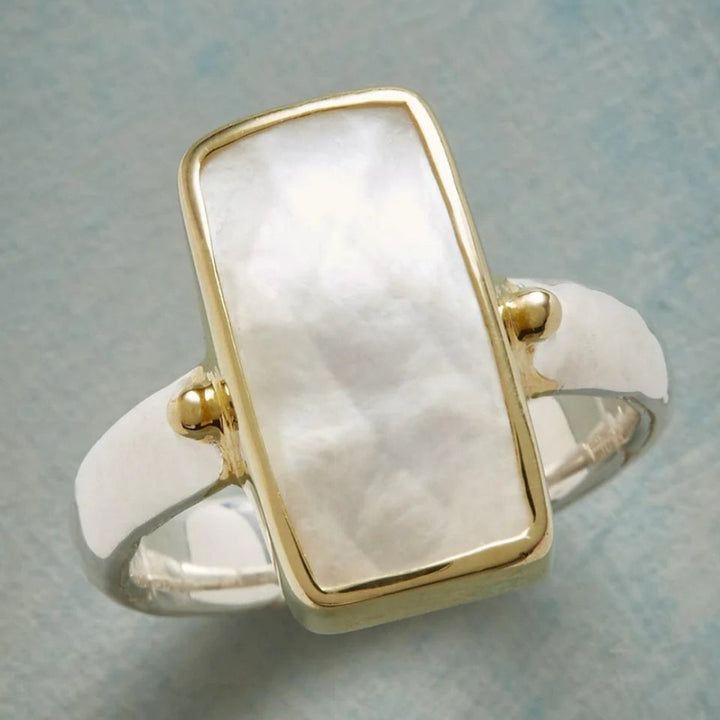 Modischer Boho Geometrischer Ring