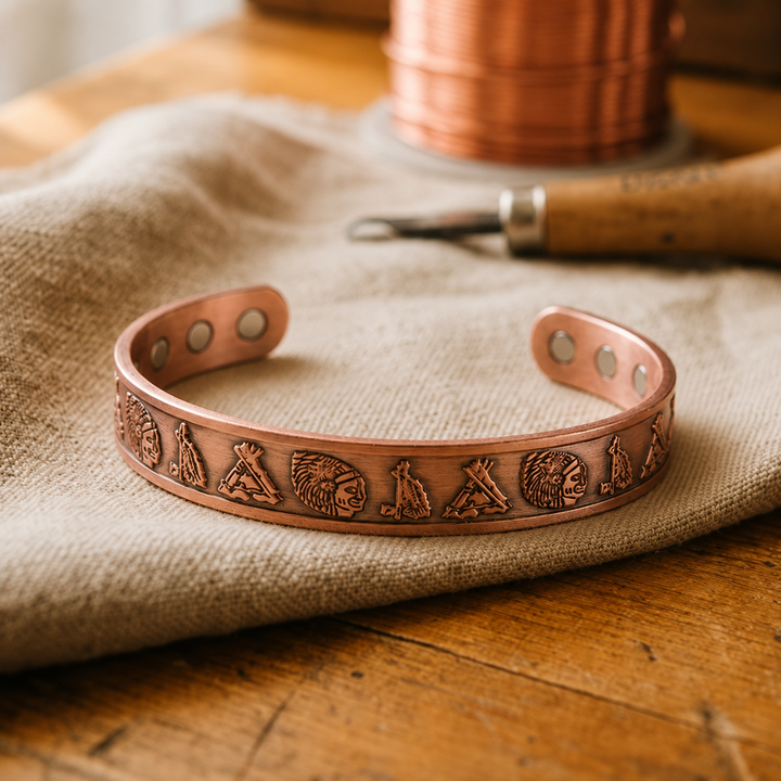 Native Kupferarmband