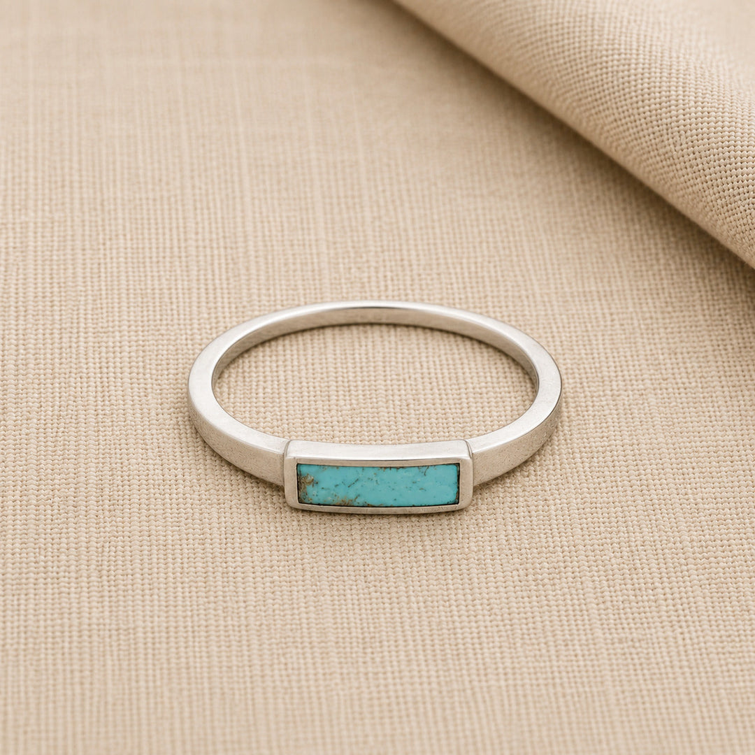 Edler Moosachat-Ring