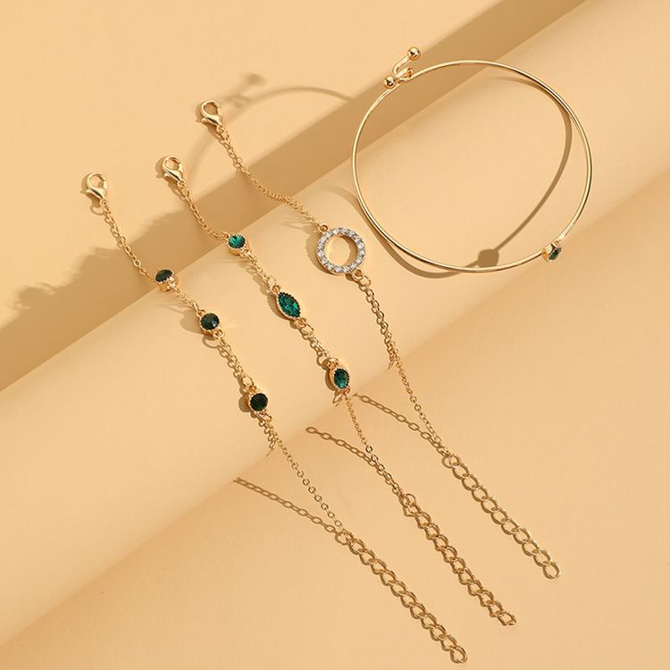 Champs Smaragd Armband-Set
