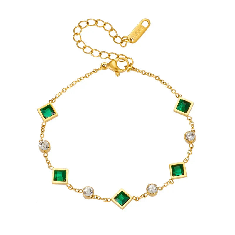 Meadow Emerald Bracelet