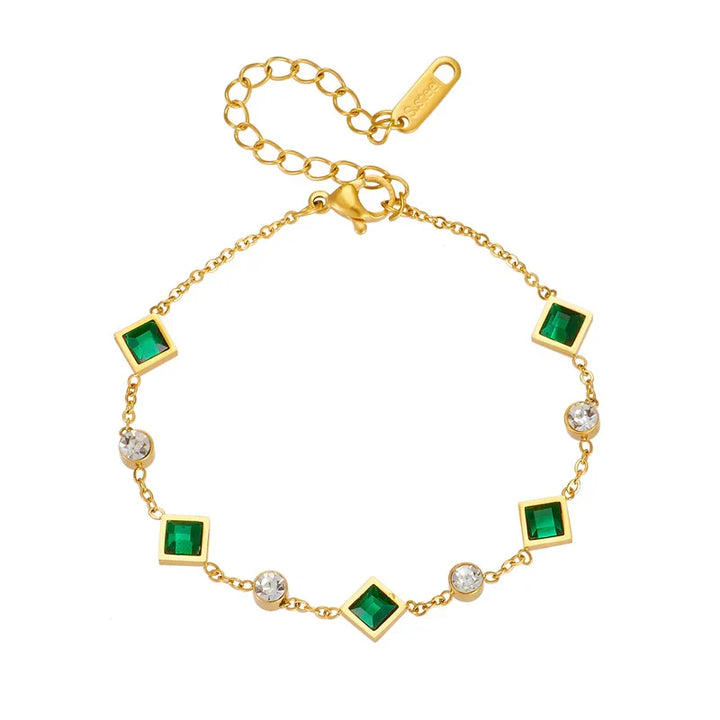 Meadow Emerald Bracelet