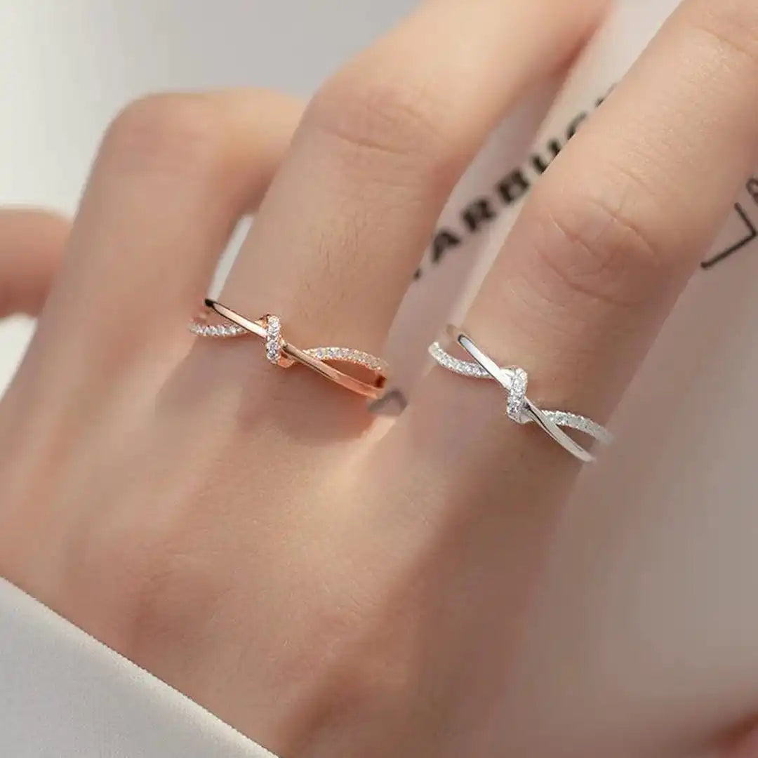 Klassischer Kreuz-Knoten-Ring