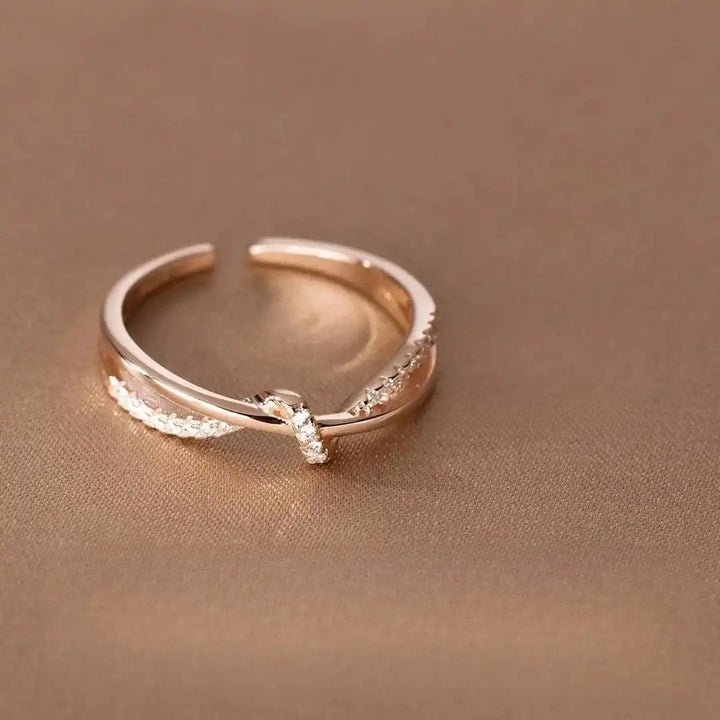 Klassischer Kreuz-Knoten-Ring