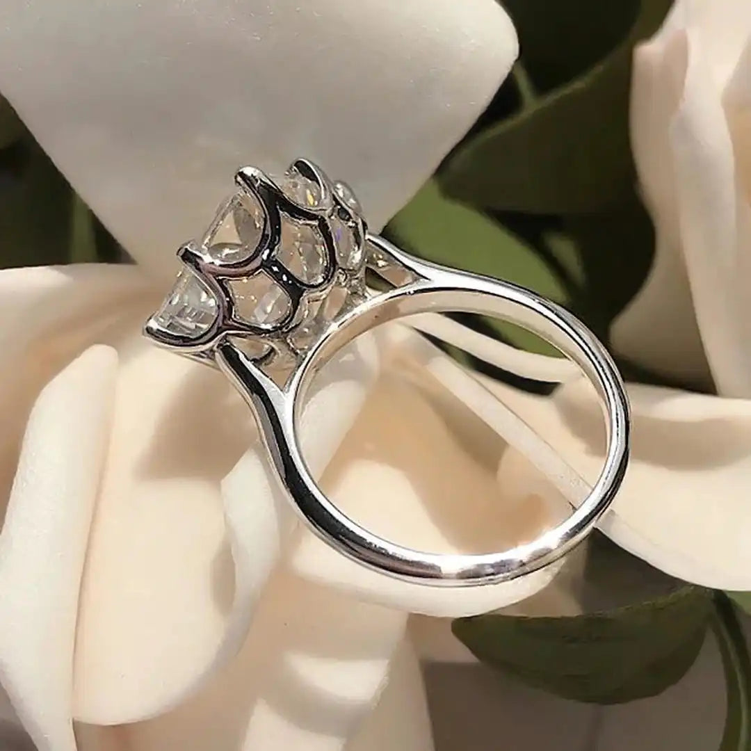 Zeitloser Gold Zirkonia Ring