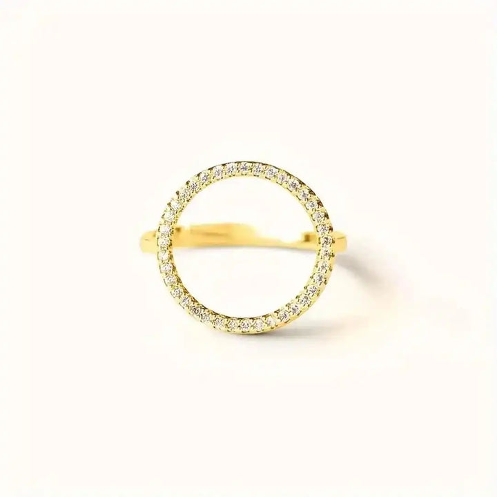 Runder Zirkonia Ring
