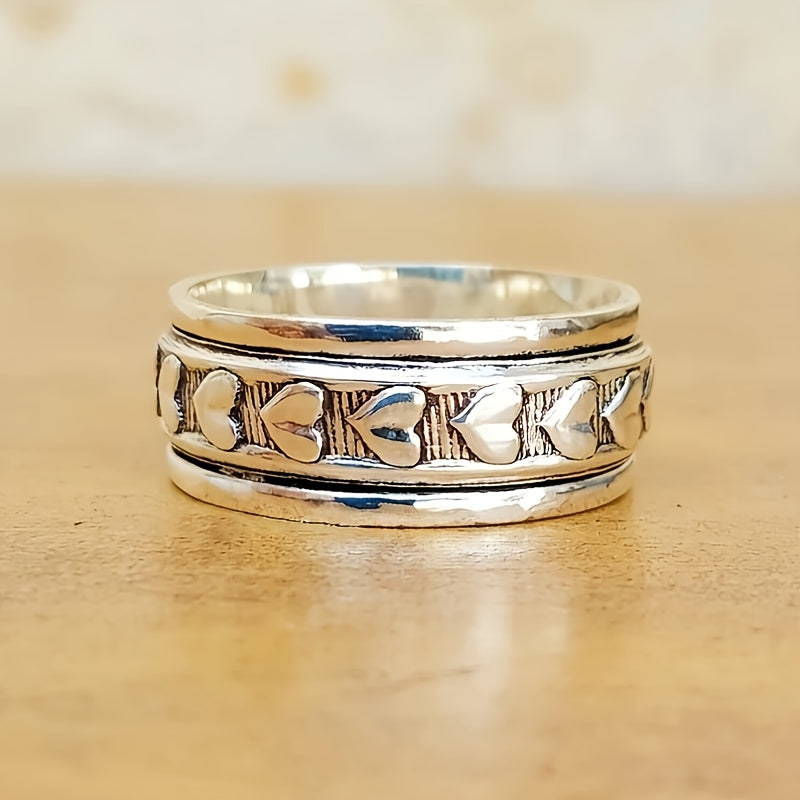 Vintage Boho Herz-Ring