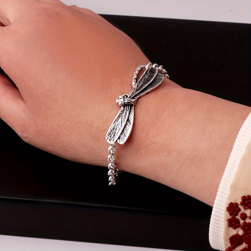 Vintage Boho Armband mit Libelle