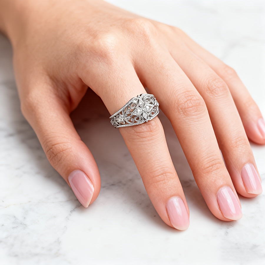 Zeitloser Vintage Boho Ring