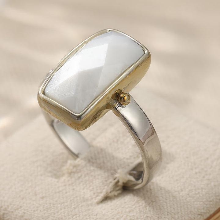 Modischer Boho Geometrischer Ring