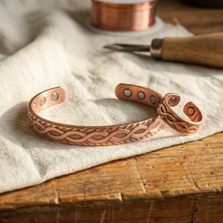 Knot Kupfer-Set