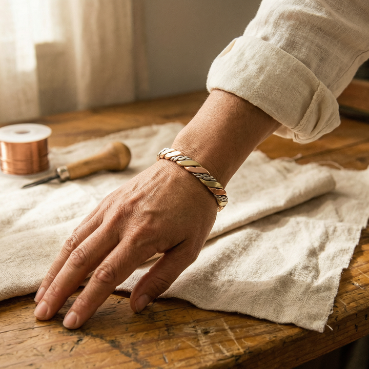 Stone Kupferarmband