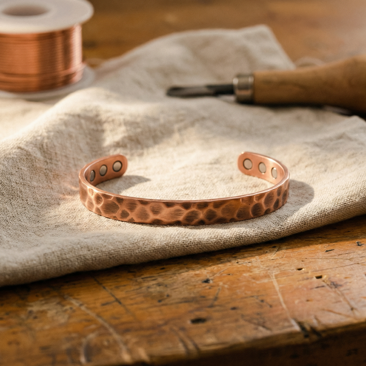 Furrow Kupferarmband