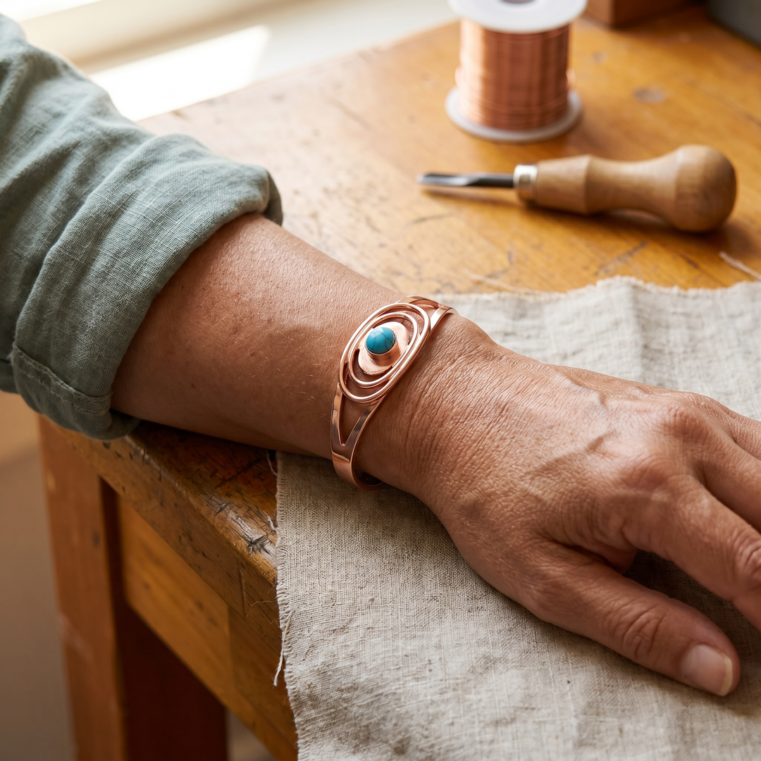 Sedge Kupferarmband