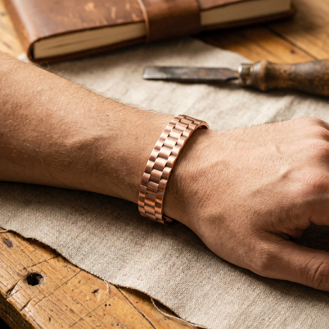 Ore Kupferarmband für Herren