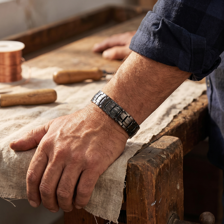 Ochre Kupferarmband für Herren