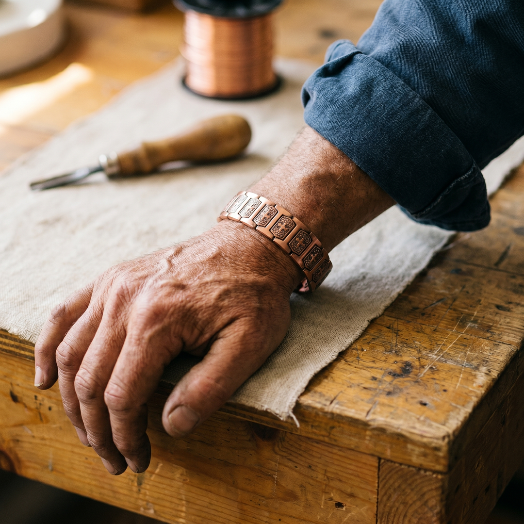 Gale Kupferarmband für Herren