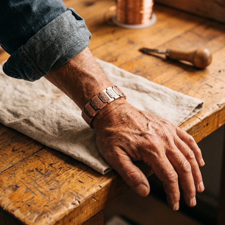 Glen Kupferarmband für Herren