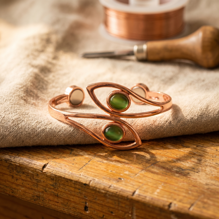 Opal Kupferarmband