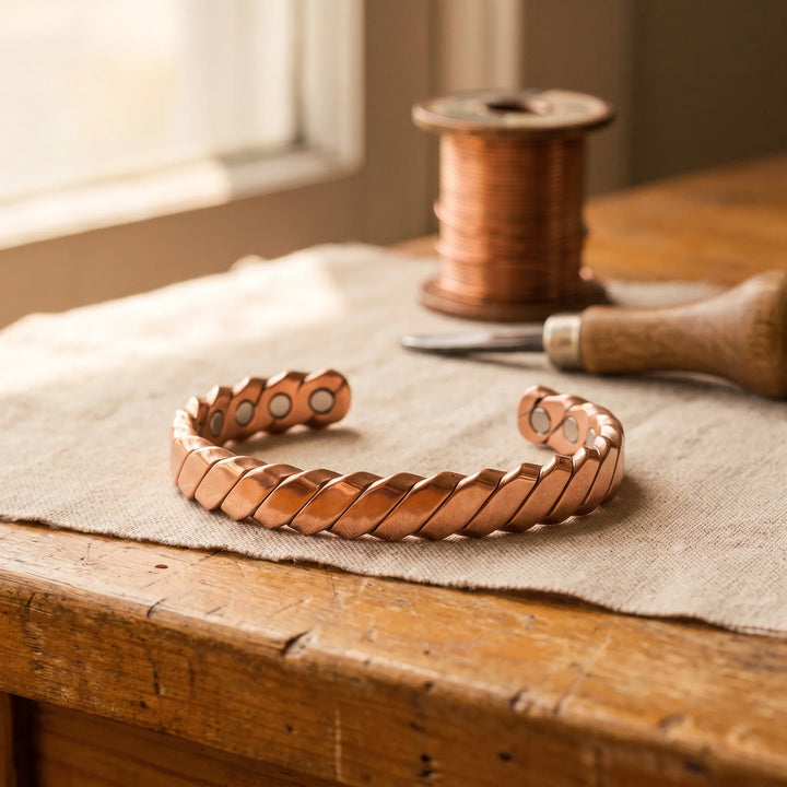 Moss Kupferarmband