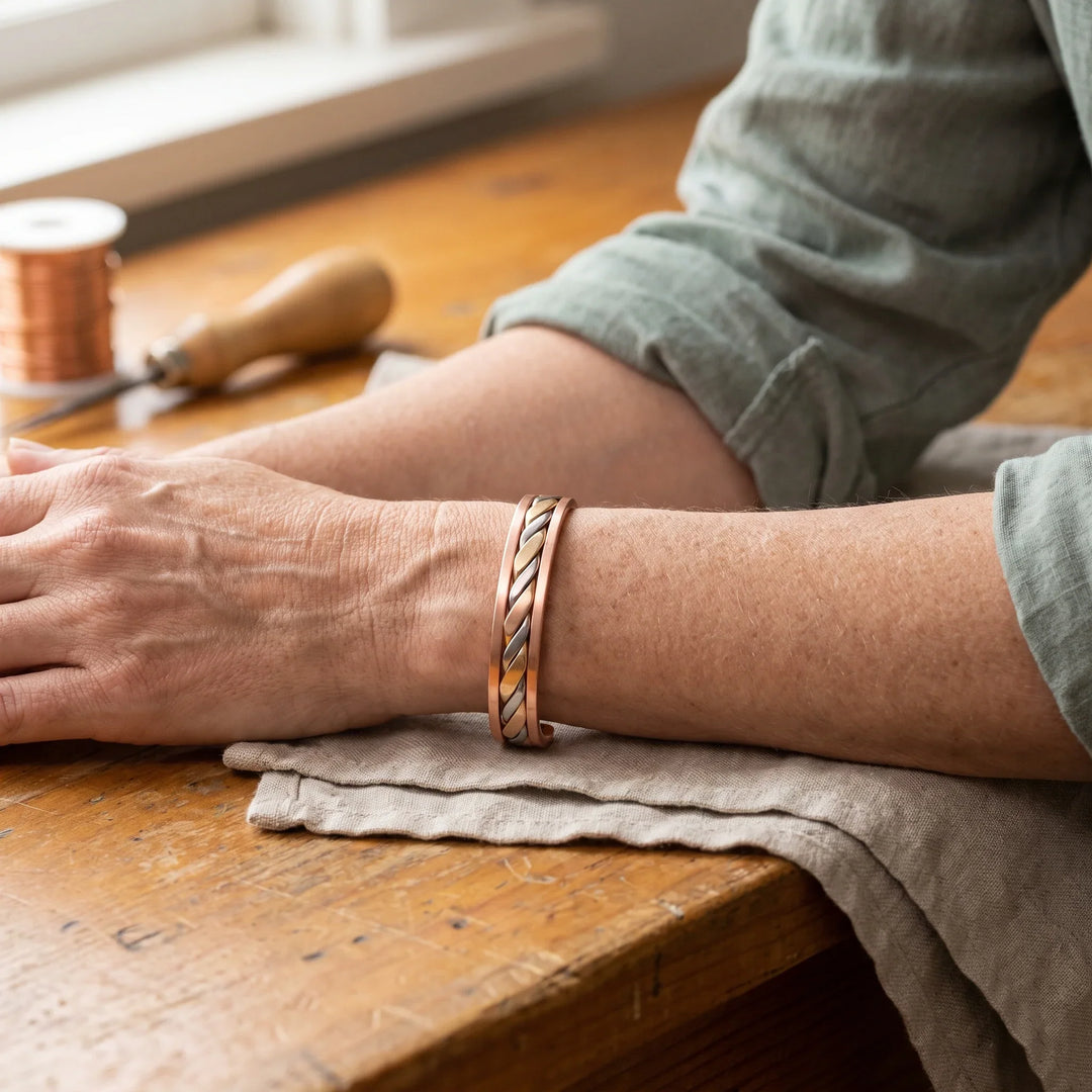 Bud Kupferarmband