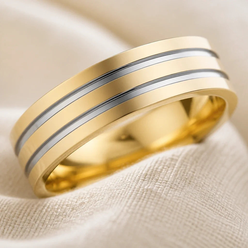 Boho Retro Ring im Layer-Look