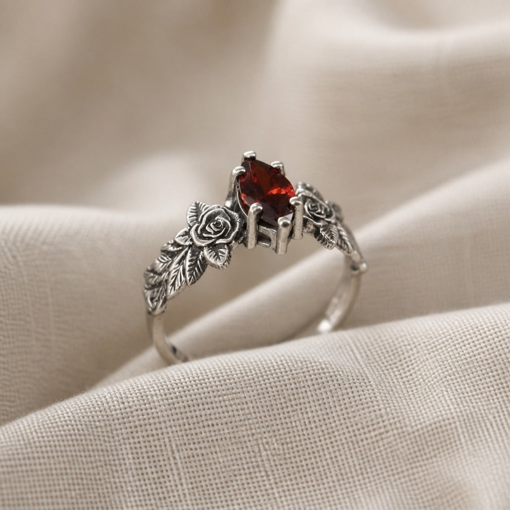 Vintage Ring Rosé Granat