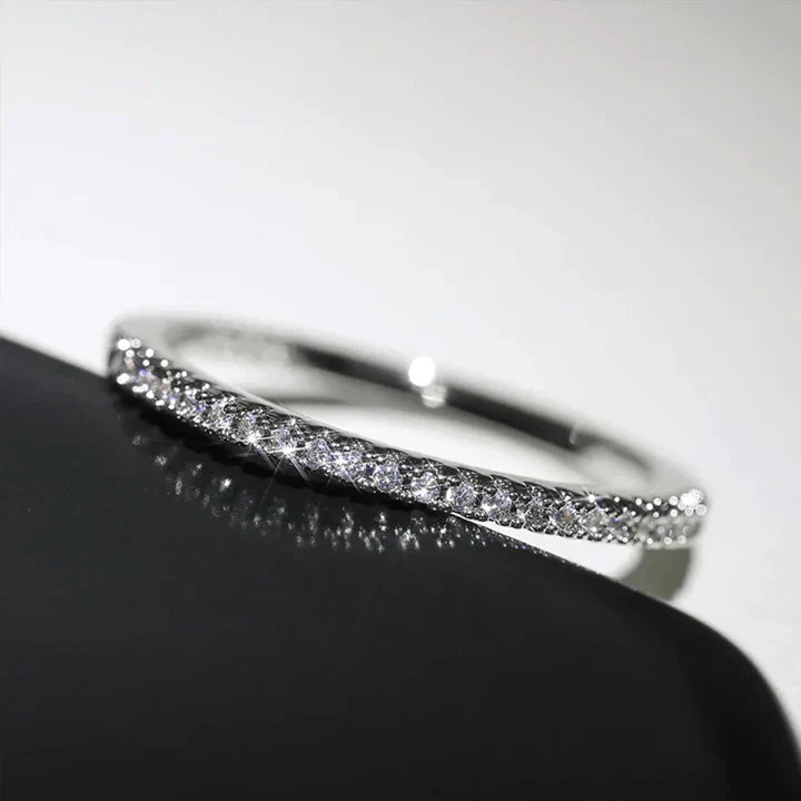 Palmina Verdalis Ring | White Gold